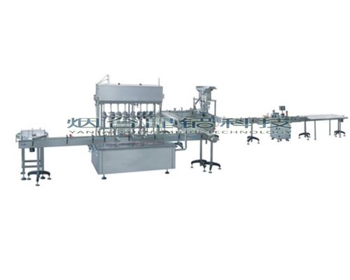液體自動定量灌裝線六頭全自動食用油灌裝機